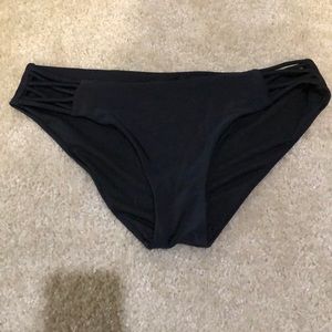Black bathing suit bottoms